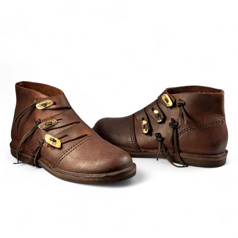 VIKING LEATHER BOOTS - LOW