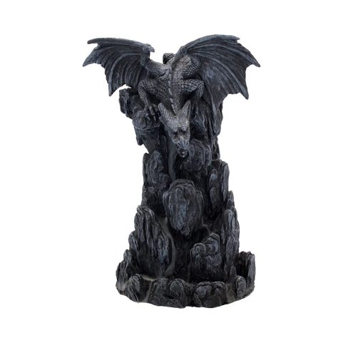 DRAGON INCENSE TOWER 20CM