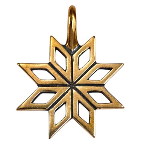 MORNING STAR VENUS, BRONZE PENDANT