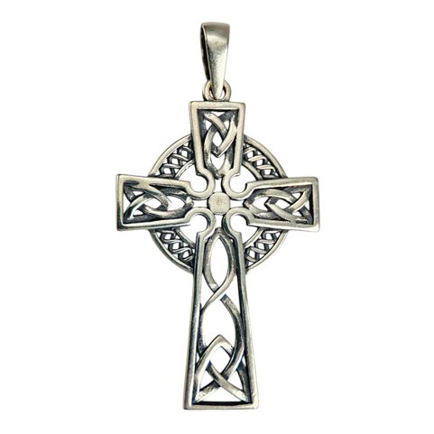 KELTISCHES KREUZ, ANHÄNGER SILBER 925