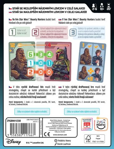 STAR WARS: BOUNTY HUNTERS - CZECH EDITION
