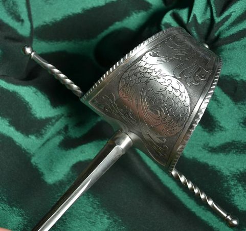 BEELZEBUB, LEFT-HAND DAGGER, BURNISHING, COLLECTOR QUALITY