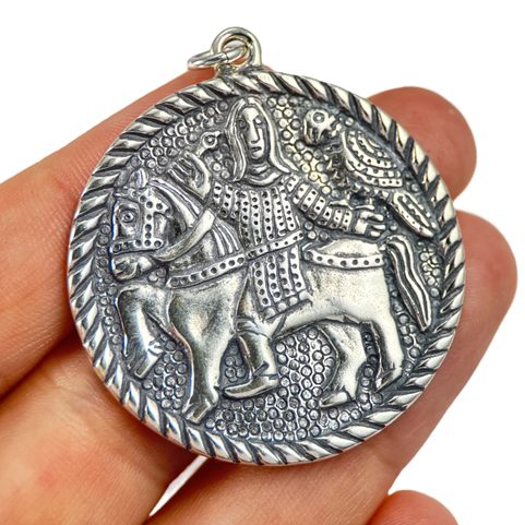 SOKOLNÍK GROSSMÄHRISCHER TALISMAN AUS SILBER 925 15G