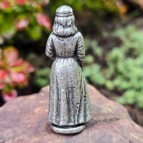 KÖNIGIN, FIGURINE, ZINK