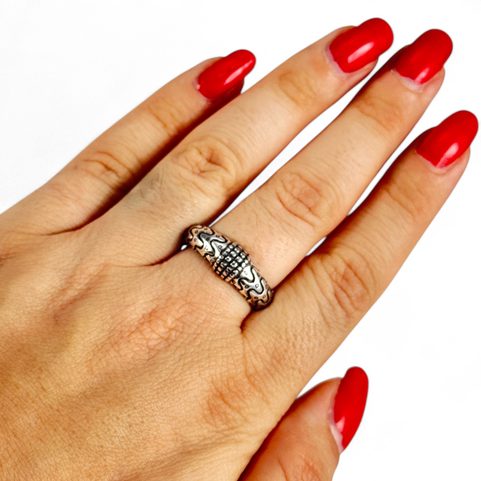 VIKING RING, ORUPGÅRD, DENMARK, STERLING SILVER, AG 925