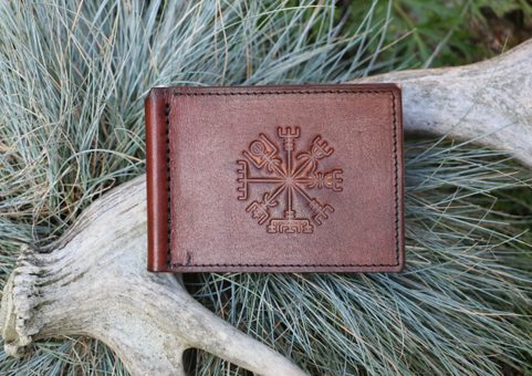 VEGVISIR, LEATHER WALLET