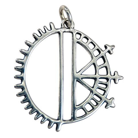 BEAIVI AND MANO, SUN AND MOON, SAMI PENDANT, SILVER 925