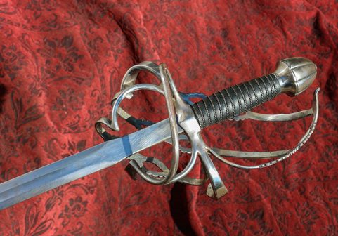 SABRE D'OFFICIER DANOIS - KARDE, RAPIÈRE