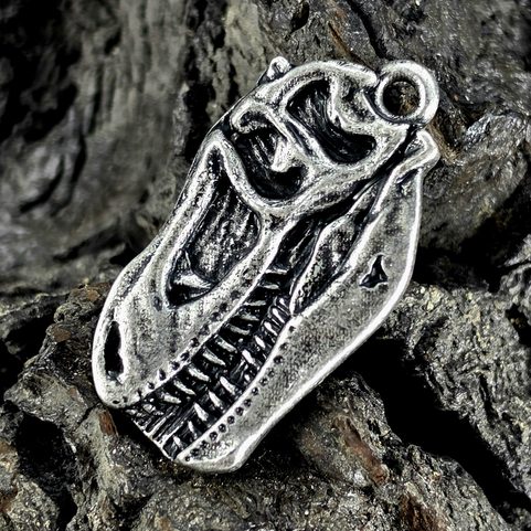 PENDENTIF TYRANNOSAURUS REX, ZINC