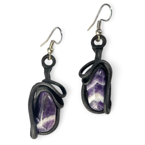 AMETHYST  EARRINGS