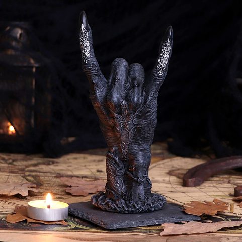 BAPHOMET HAND 17.5CM