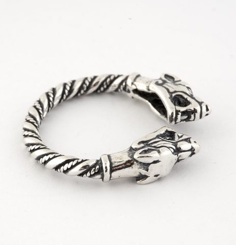 FENRIR - BAGUE, ARGENT