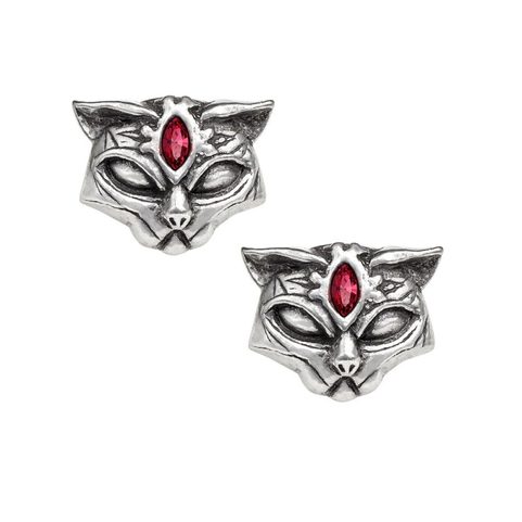 SACRED CAT STUDS, CATS, EARRINGS