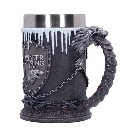 GAME OF THRONES HOUSE STARK TANKARD