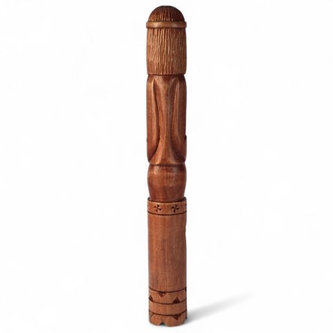 VELES, SLAVIC GOD OF THE FOREST, CARVED STATUE