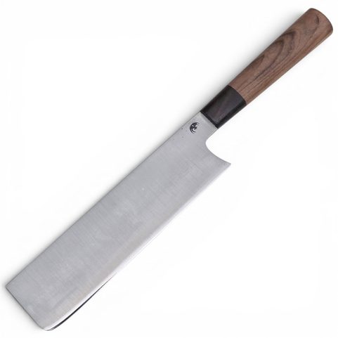 COUTEAU JAPONAIS NAKIRI EN ACIER INOXYDABLE