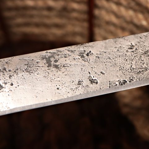 CARPAT FORGED KNIFE DECORATED WITH TIN