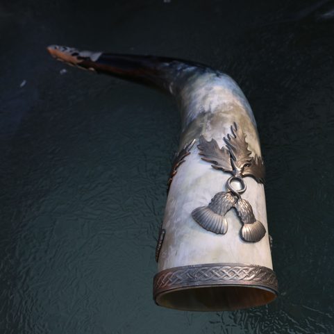 SCOTTISH THISTLE- ALBA, DRINKING HORN DE LUXE