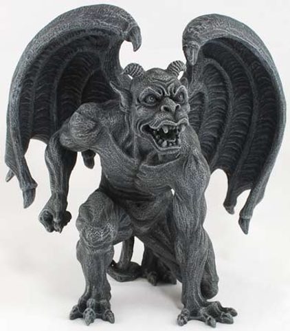 LARGE GARGOYLE STATUE