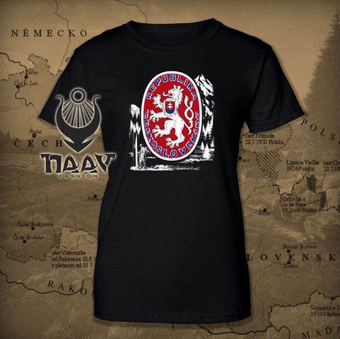 CZECHOSLOVAKIAN BORDER POST, WOMEN'S T-SHIRT