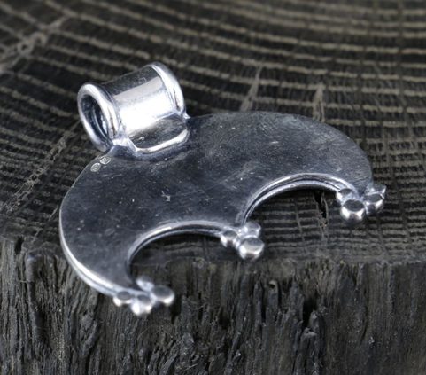 MORAVIA, LUNITSA, SLAVS, VIKINGS, PENDANT, STERLING SILVER