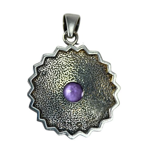 SAHASRARA CROWN CHAKRA SILVER PENDANT AG 925