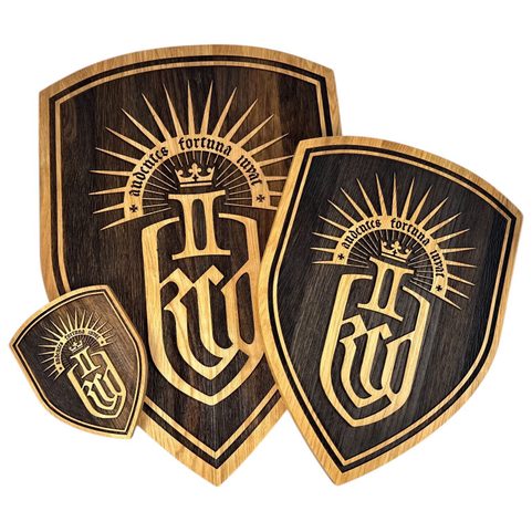 WOODEN WALL SHIELD XXL, KINGDOM COME: DELIVERANCE 2