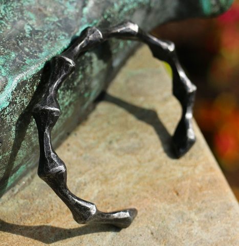 BIO INDUSTRIAL, FORGED BRACELET, IRON