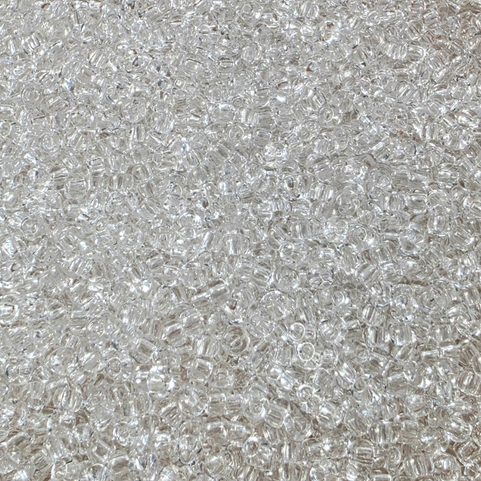ROCAILLES PRECIOSA, CRISTAL, TRANSPARENT 10 / 0