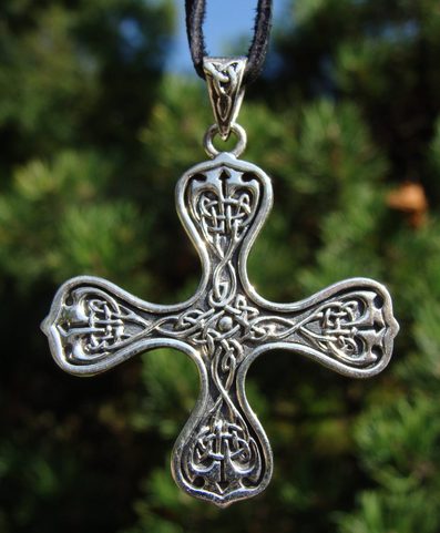 CELTIC SOUL, SILVER CROSS, AG 925