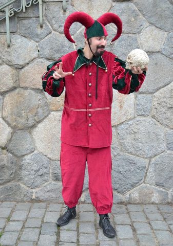 MEDIEVAL JESTER, COSTUME RENTAL