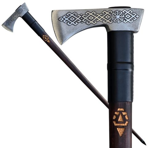 SLAVIA - WALLACHIAN ETCHED CARPATHIAN AXE