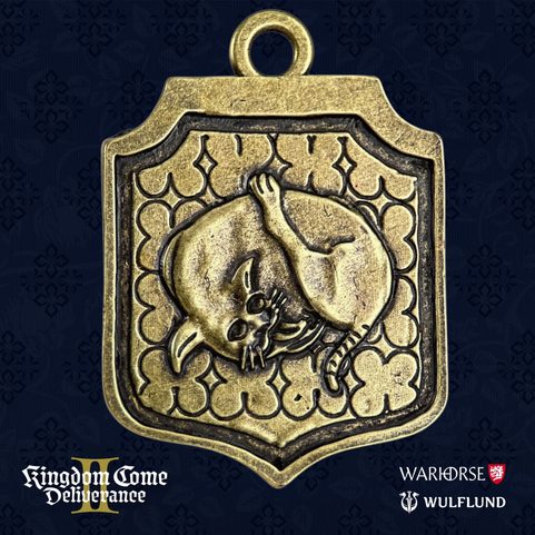 THE CAT FROM THE TAVERN, PENDANT, KINGDOM COME: DELIVERANCE II