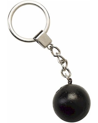 CANNONBALL KEYCHAIN
