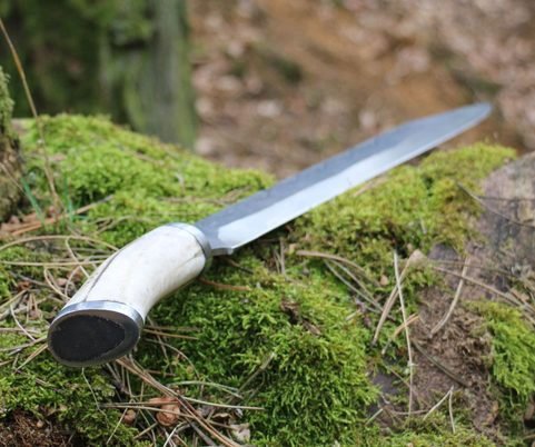 DAGUR, GESCHMIEDETE WIKINGER SCRAMASAX