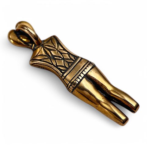 CELTIC WARRIOR, PRINCE OF GLAUBERG, BRONZE PENDANT
