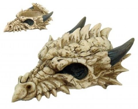 DRAGON SKULL, OPENABLE BOX