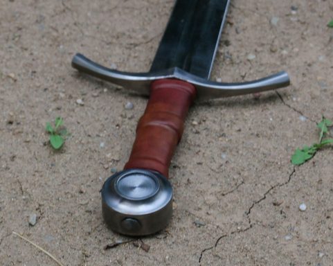 ROHAN, ÉPÉE MÉDIÉVALE FORGÉ, RÉPLIQUE FORTE