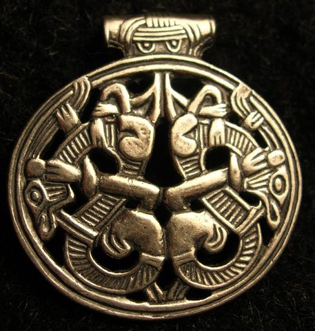 SILBER AMULIET VARBY - NACHBILDUNG SILBER (925), 16 G