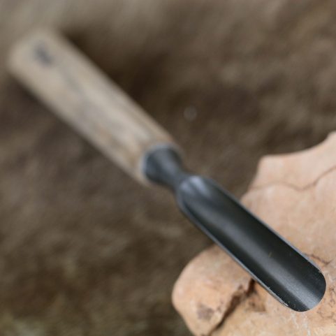 WOOD CHISEL, HAND FORGED, TYPE XIX