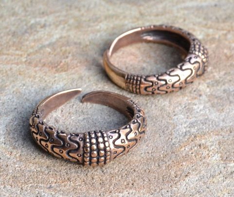 VIKING RING, ORUPGÅRD, DENMARK, BRONZE