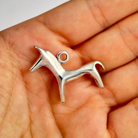 CELTIC HORSE, PENDANT, REPLICA, SILVER 925