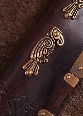 VIKING SEAX, HUGIN AND MUNIN, WITH SHEATH