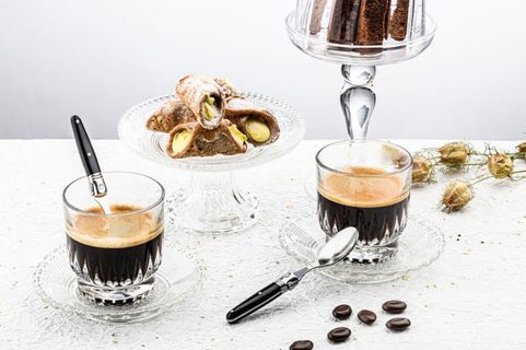 6 COFFEE SPOONS IN A WOODEN BOX LAGUIOLE STYLE DE VIE