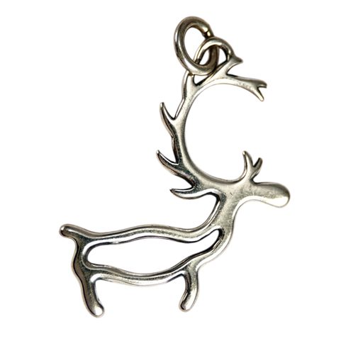 PORO, SAMI REINDEER, PENDANT SILVER 925