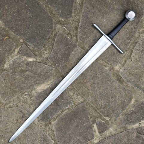 ZWINGHERR, ÉPÉE À UNE MAIN, XIVE–XVE SIÈCLE, FULL TANG, SANS PIERRE