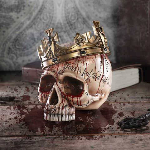 MACBETH, SKULL 15CM
