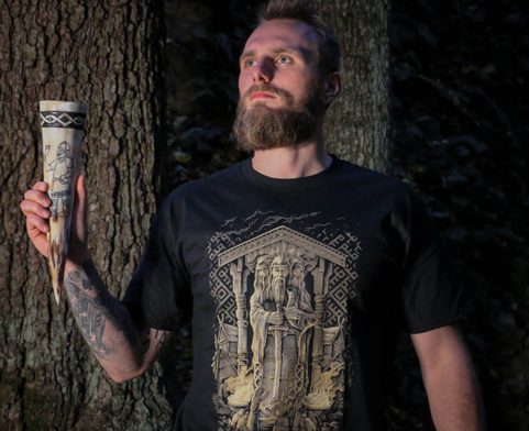 SKÅL VIKING DRINKING HORN 0.3 L