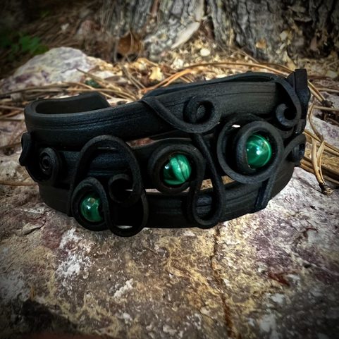 BRACELET AVEC MALACHITES