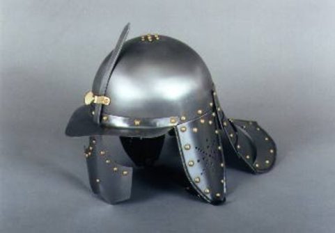 LOBSTER TAIL HELMET - 17TH CENTURY